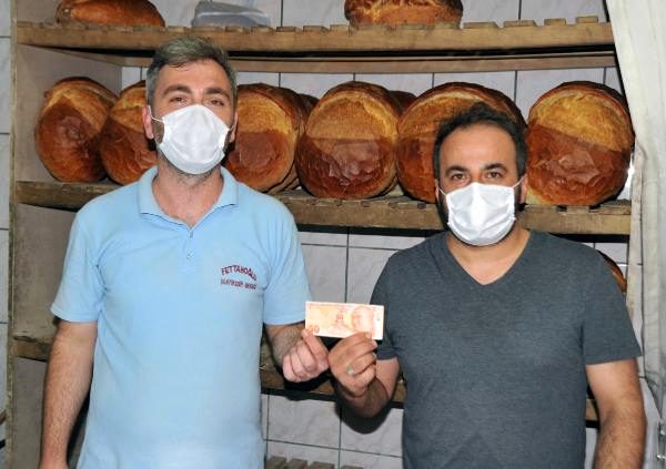 Trabzonlu fırıncı, hatalı basım 50 TL'yi 80 bin TL'den satışa çıkardı