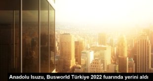 Anadolu Isuzu, Busworld Türkiye 2022 fuarında yerini aldı