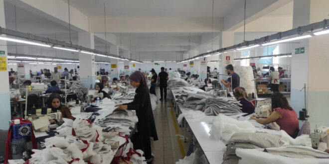 Devlet desteğiyle kurulan tekstil fabrikasında 400 kişiye iş imkanı sağlandı